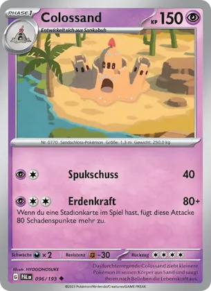Colossand Nr. 96 – Paldea Evolved