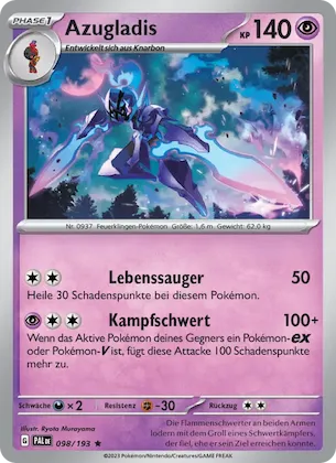 Azugladis Nr. 98 – Paldea Evolved