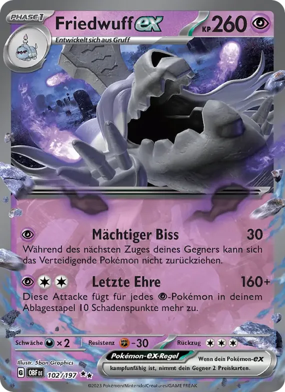 Friedwuff-ex 102 – Obsidian Flammen