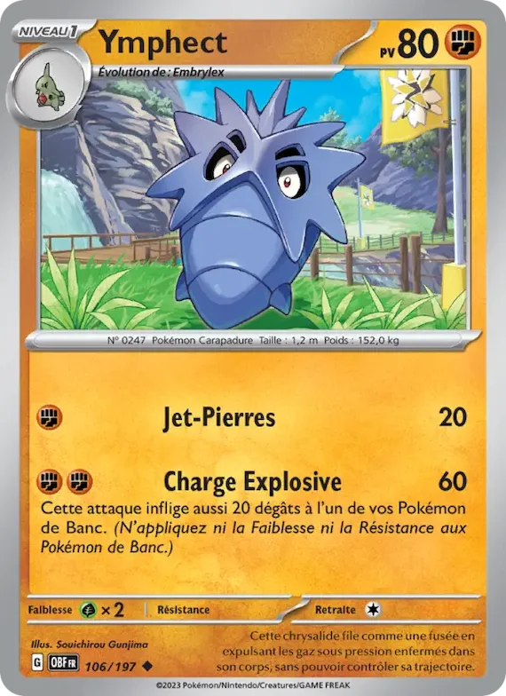 Ymphect 106 – Flammes Obsidiennes