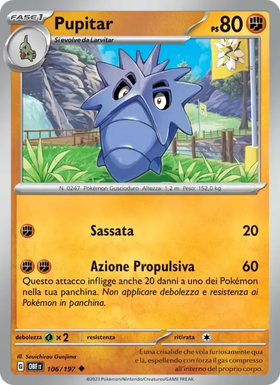 Pupitar 106 – Ossidiana Infuocata