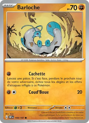 Barloche n° 108 – Flammes Obsidiennes