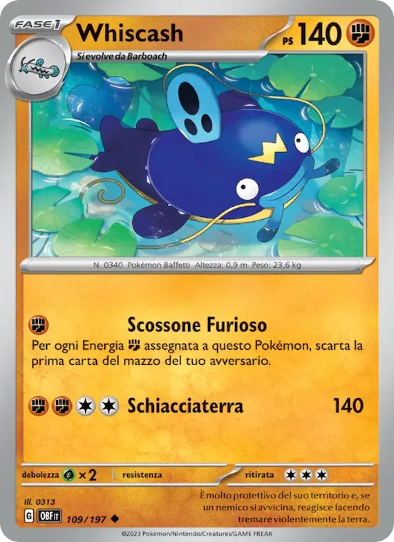 Whiscash 109 – Ossidiana Infuocata