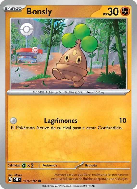Bonsly 110 – Llamas Obsidianas