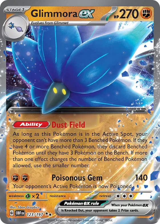 Glimmora ex #123 – Obsidian Flames