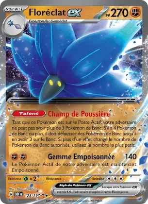 Floréclat-ex n° 123 – Flammes Obsidiennes
