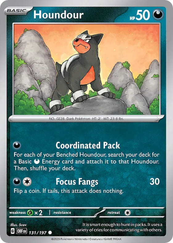Houndour 131 – Obsidiana em Chamas