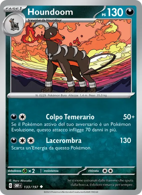 Houndoom 133 – Ossidiana Infuocata