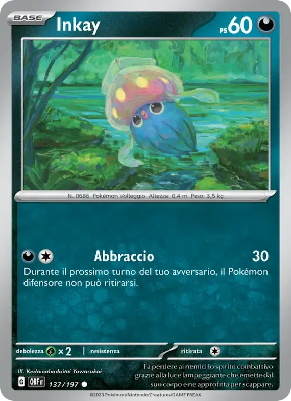 Inkay 137 – Ossidiana Infuocata