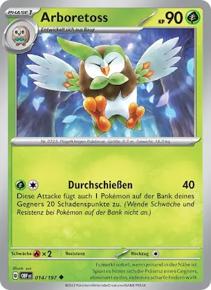 Arboretoss Nr. 14 – Obsidian Flames