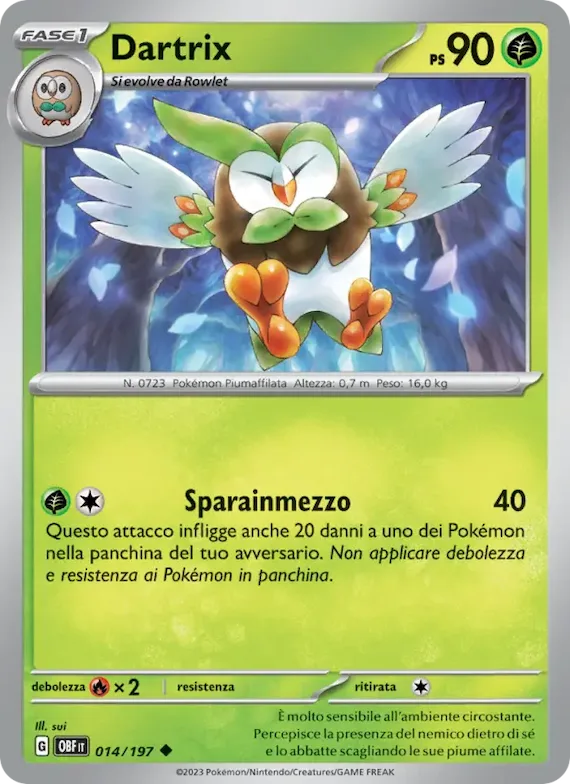 Dartrix 14 – Ossidiana Infuocata