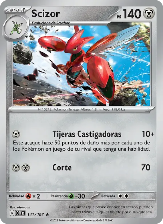 Scizor 141 – Llamas Obsidianas