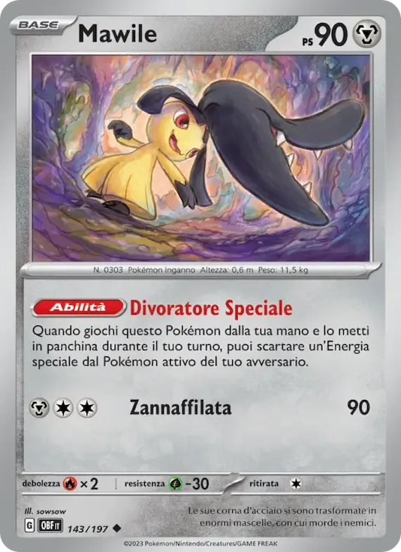 Mawile 143 – Ossidiana Infuocata