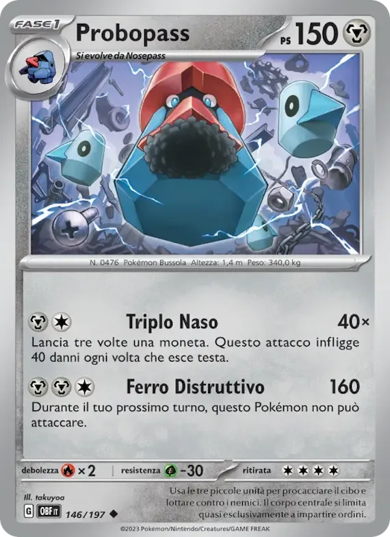 Probopass 146 – Ossidiana Infuocata