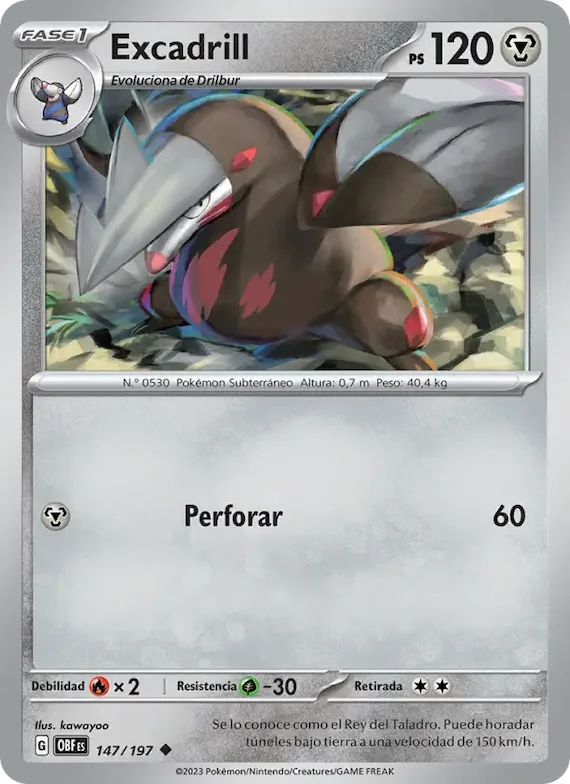 Excadrill 147 – Llamas Obsidianas