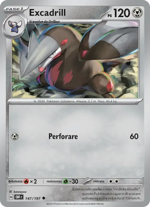 Excadrill 147 – Ossidiana Infuocata