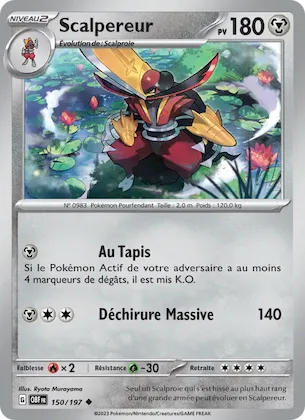 Scalpereur n° 150 – Flammes Obsidiennes