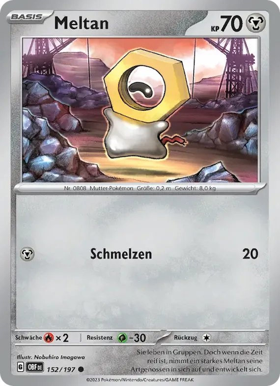 Meltan 152 – Obsidian Flammen