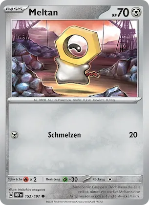 Meltan Nr. 152 – Obsidian Flames