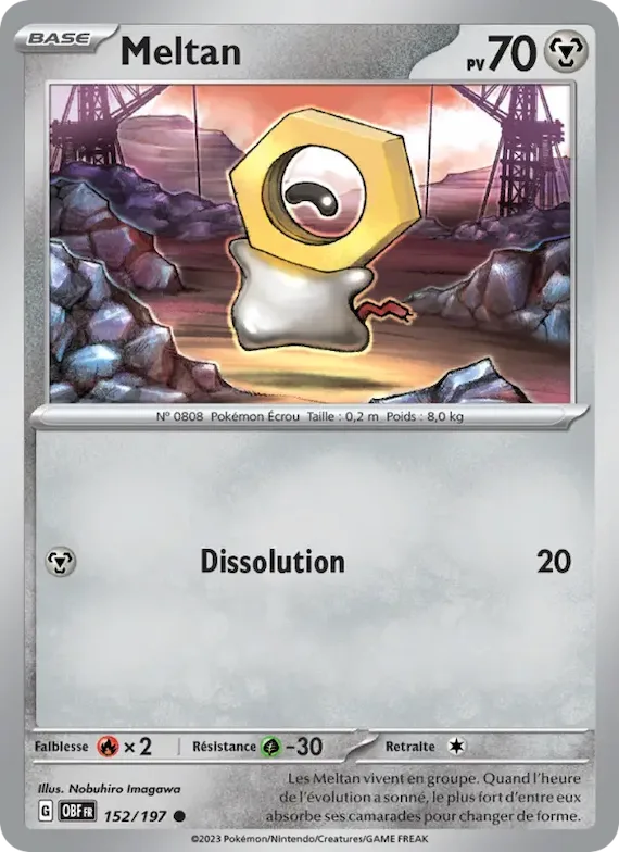 Meltan 152 – Flammes Obsidiennes