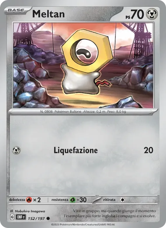 Meltan 152 – Ossidiana Infuocata
