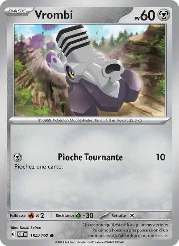 Vrombi 154 – Flammes Obsidiennes
