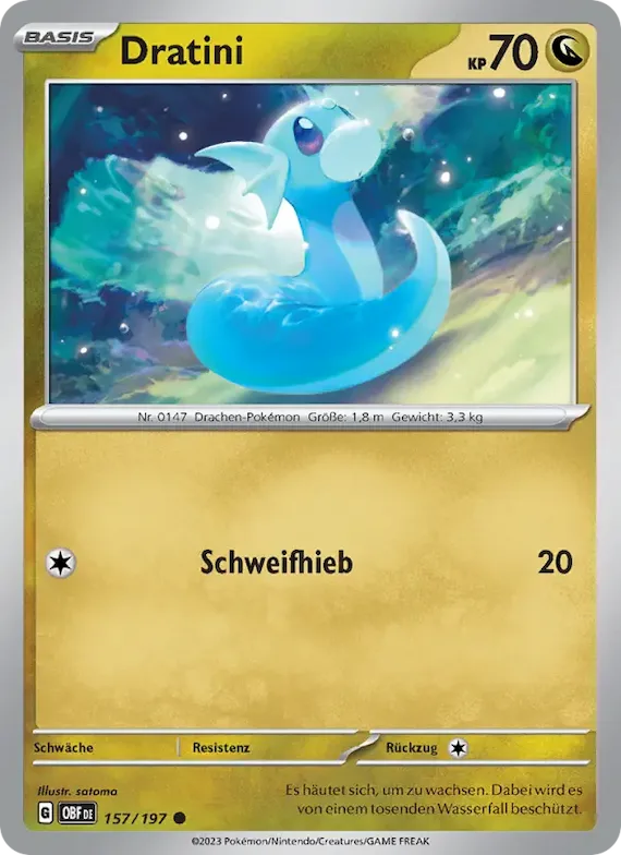Dratini 157 – Obsidian Flammen
