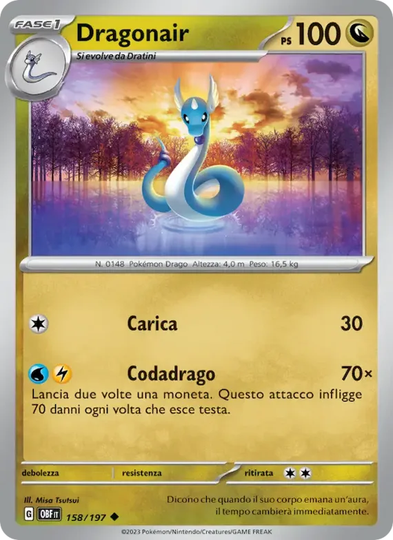 Dragonair 158 – Ossidiana Infuocata