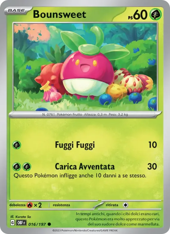 Bounsweet 16 – Ossidiana Infuocata
