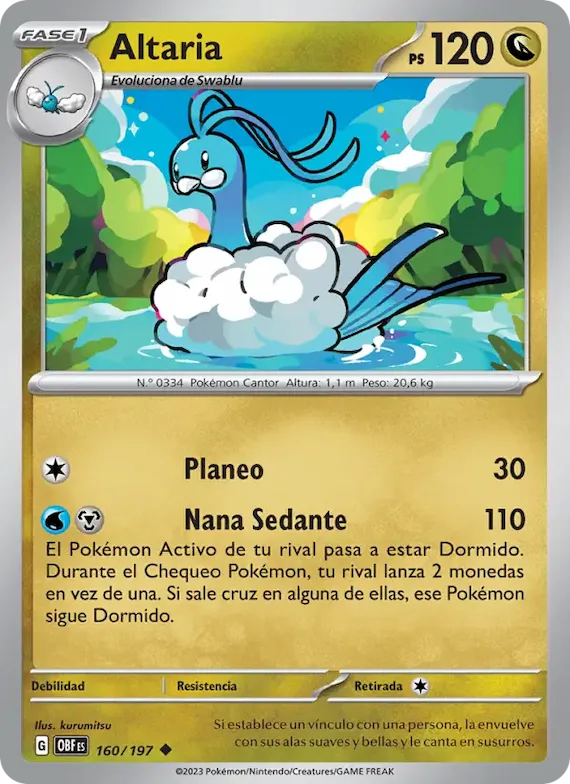 Altaria 160 – Llamas Obsidianas