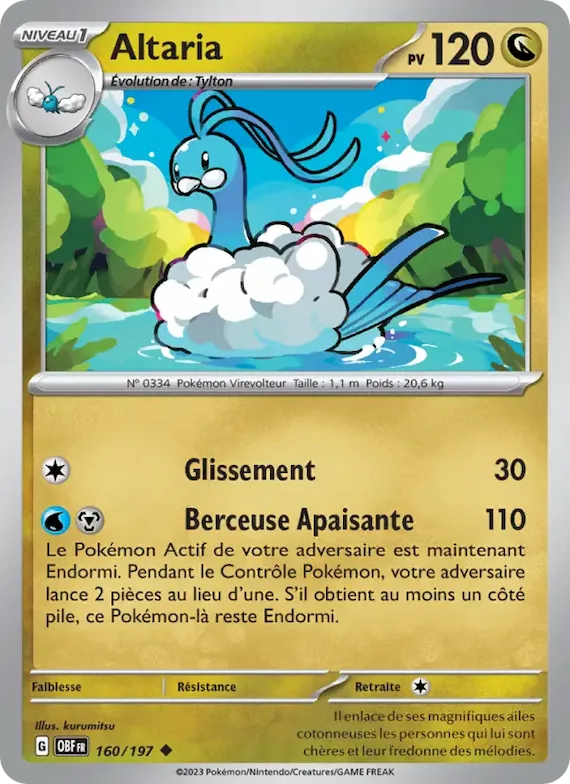 Altaria 160 – Flammes Obsidiennes