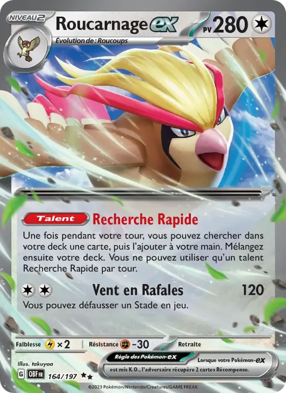 Roucarnage-ex 164 – Flammes Obsidiennes
