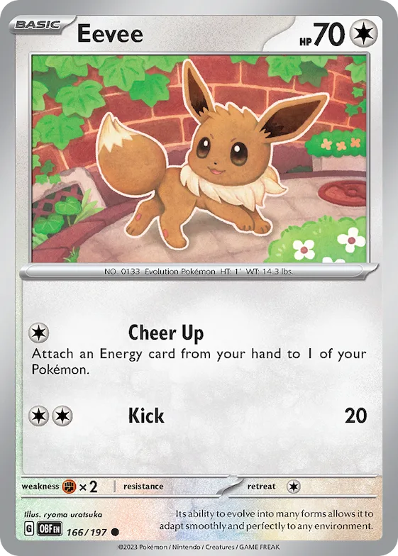 Eevee #166 – Obsidian Flames