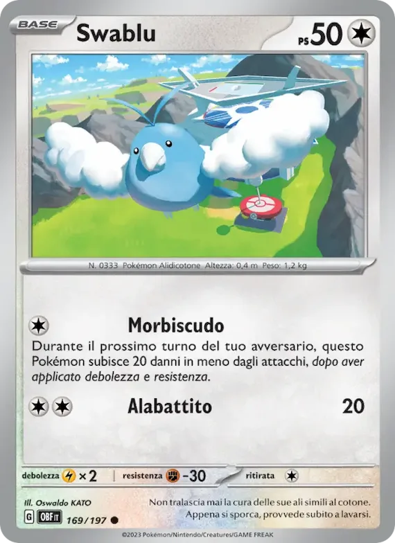 Swablu 169 – Ossidiana Infuocata