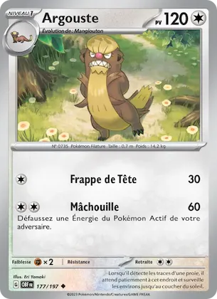Argouste n° 177 – Flammes Obsidiennes