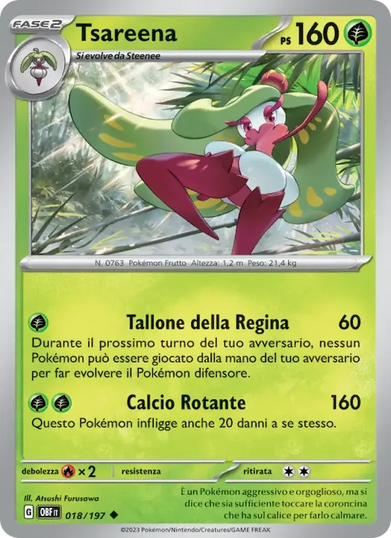 Tsareena 18 – Ossidiana Infuocata
