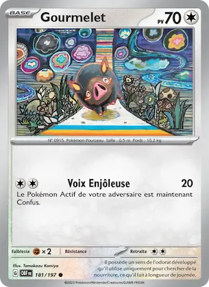 Gourmelet n° 181 – Flammes Obsidiennes
