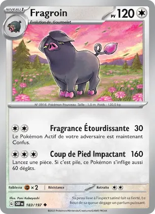 Fragroin n° 183 – Flammes Obsidiennes