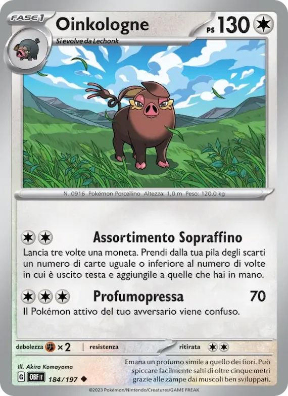 Oinkologne 184 – Ossidiana Infuocata