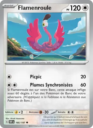 Flamenroule n° 185 – Flammes Obsidiennes