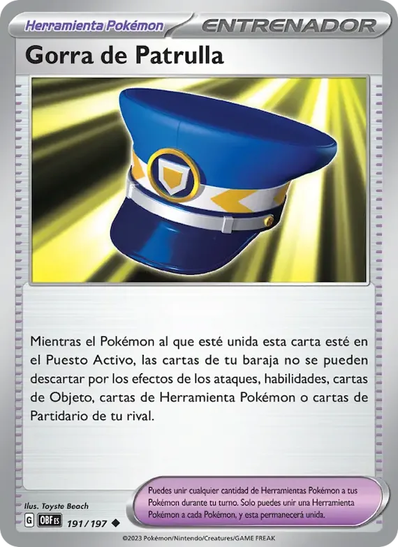 Gorra de Patrulla 191 – Llamas Obsidianas