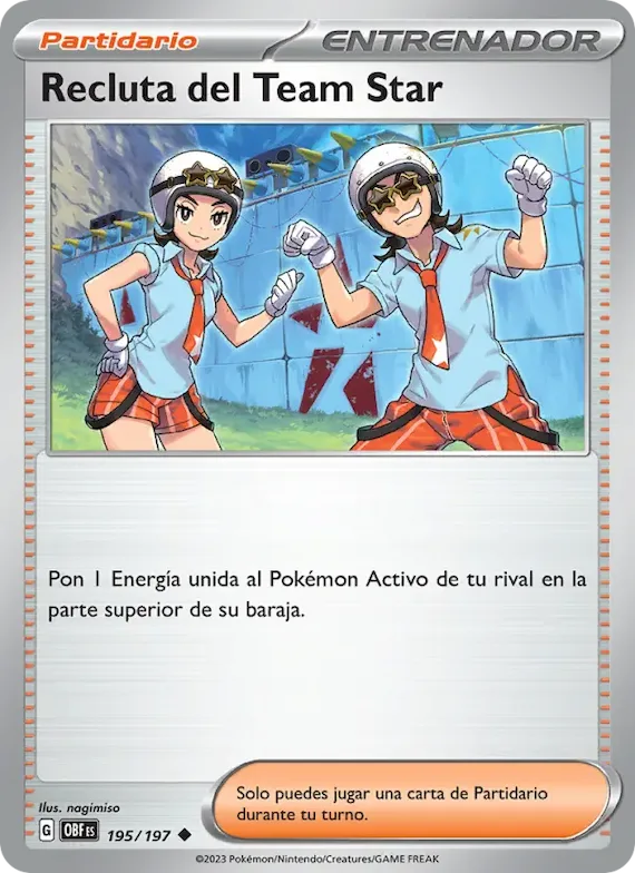 Recluta del Team Star 195 – Llamas Obsidianas