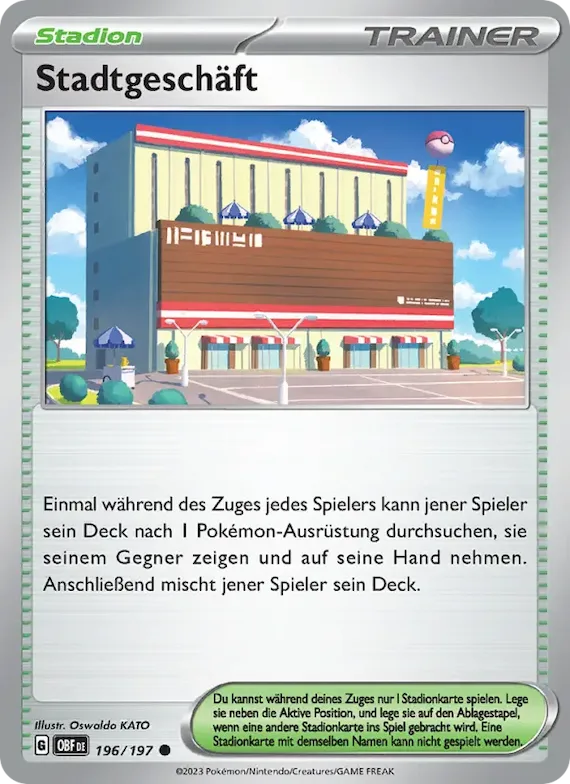Stadtgeschäft 196 – Obsidian Flammen