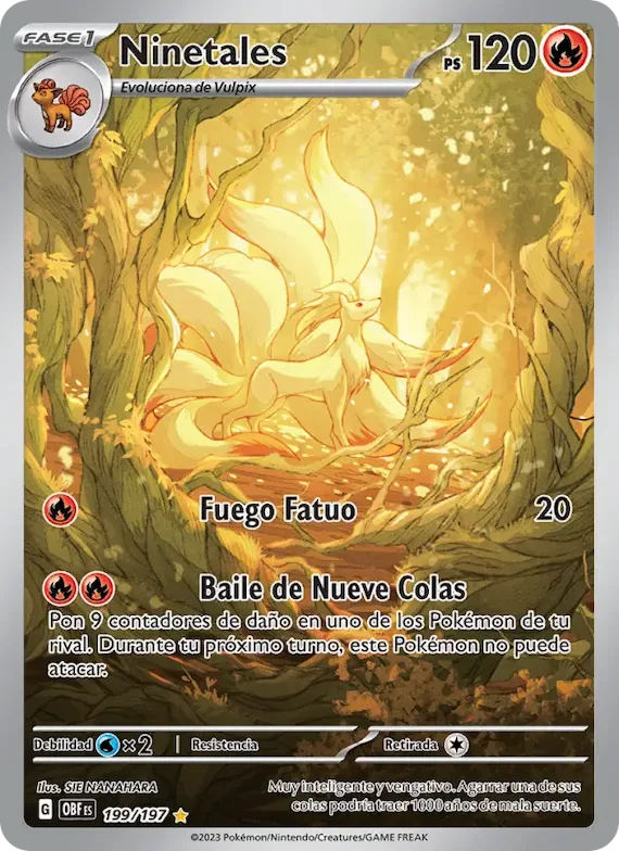 Ninetales 199 – Llamas Obsidianas