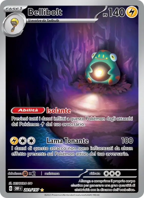 Bellibolt 201 – Ossidiana Infuocata