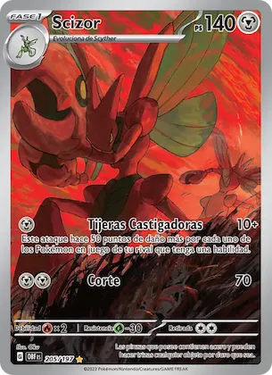 Scizor 205 – Llamas Obsidianas