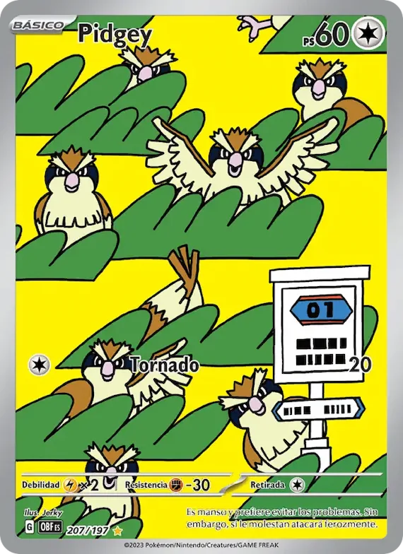 Pidgey 207 – Llamas Obsidianas