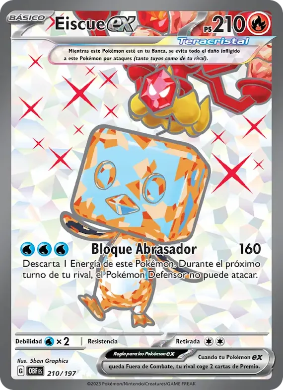 Eiscue ex 210 – Llamas Obsidianas