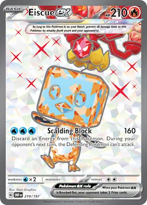 Eiscue ex #210 – Obsidian Flames
