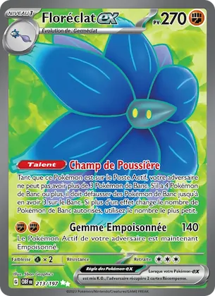 Floréclat-ex n° 213 – Flammes Obsidiennes